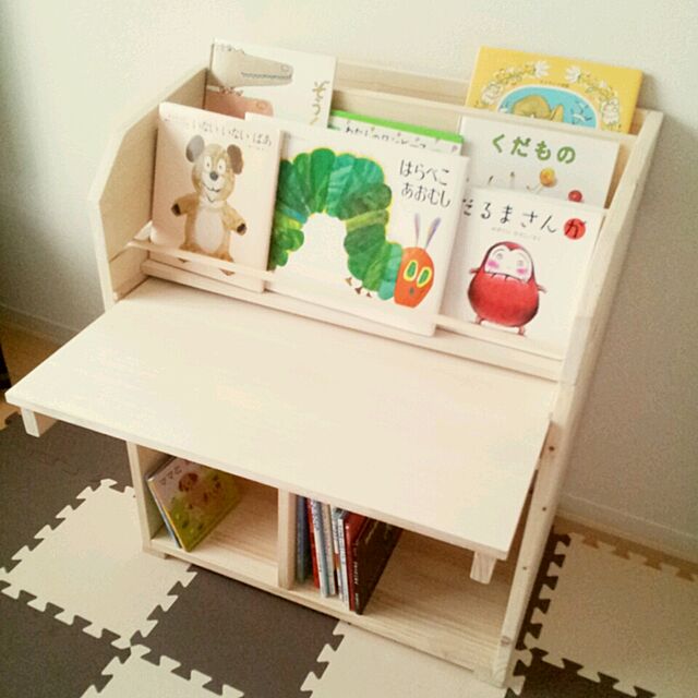 My Shelf,絵本コーナー,絵本棚,DIY,絵本,収納,手作り,子ども aoi111の部屋