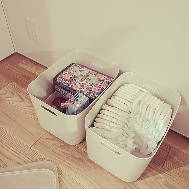 Overview,ベビー用品,無印良品,オムツ収納 omosayabokoの部屋