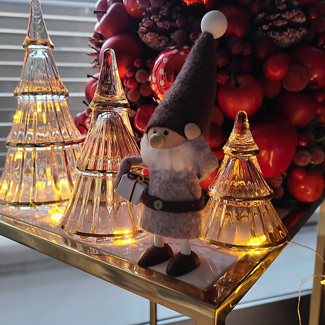 RoomClipショッピング,クリスマスツリー,ディスプレイ遊び,キャンドルホルダー,クリスマス,ノルディカニッセ,癒し,北欧雑貨,北欧インテリア,ホルムガード クリスマスツリー,ホルムガード,Francfranc nao0219の部屋