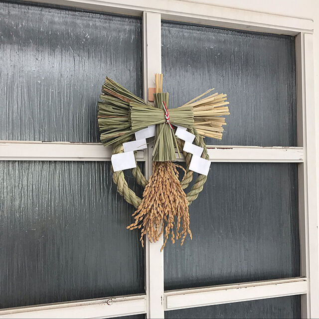 玄関ドア,越後魚沼飾り,日本製,しめ縄飾り,Entrance kikkoの部屋