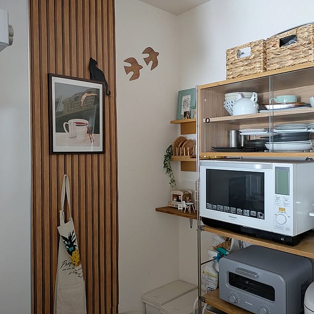 Kitchen,ステンレスユニットシェルフ,無印良品,壁に付けられる家具,リメイクシート,SHEIN,賃貸インテリア,アイリスオーヤマ komuの部屋