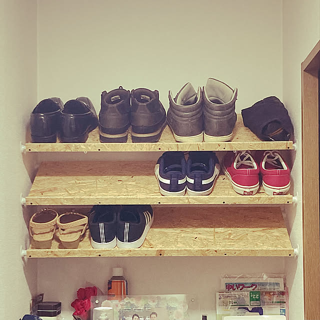 100均,DIY,カリフォルニアスタイル,アンティーク,ダイソー,男前,Entrance yoshikiの部屋