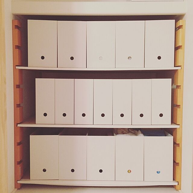 My Shelf,クローゼット収納,無印良品,整理収納,無印良品週間,ファイルボックス・ワイド marimari1114の部屋