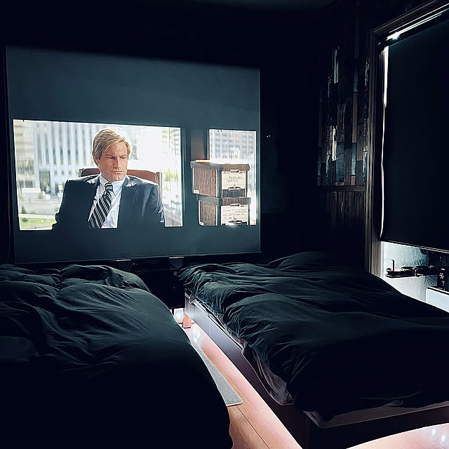 On Walls,EPSONプロジェクター,プロジェクター,LEDライト,スピーカー自作,7.1ch,ホームシアター,DIY,男前 Nobukixの部屋