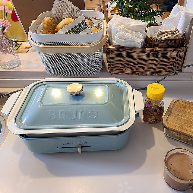 Kitchen,買ってよかったもの,Amazon,IKEA,無印良品,ナチュラルキッチン,カルディで買ったもの,ブルーノホットプレート taikoの部屋