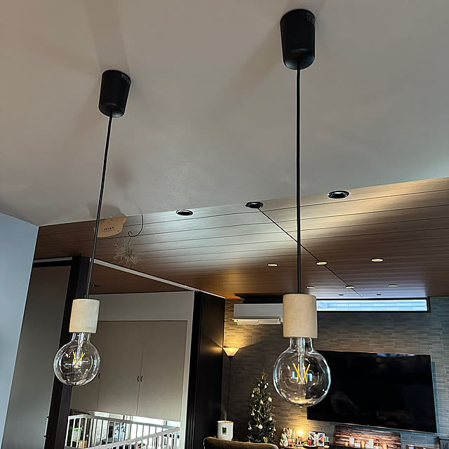 Kitchen,KOIZUMI照明,キッチンとダイニングのライトは統一,ペンダントライト,しゃれとんしゃあ会,折り下げ天井 porinの部屋