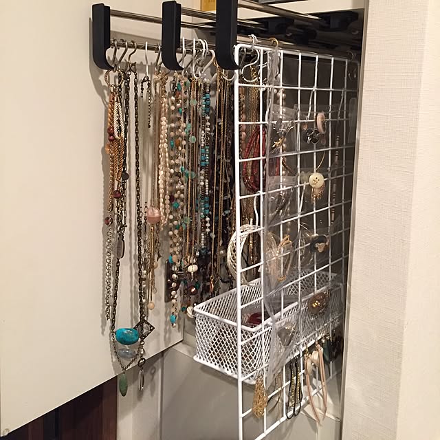 My Shelf,スライドコートハンガー,セリア,アクセサリー収納 yumikoの部屋