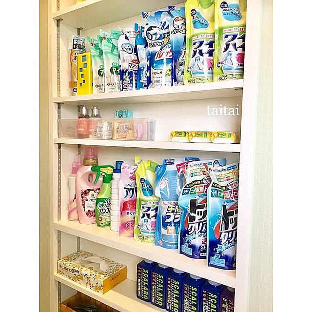 My Shelf,2階のストック全て,2017.6.1,洗濯機周り,北欧インテリア,北欧,ストック魔,可動棚ニッチ,アクセントクロス,2階洗濯洗面脱衣室,ランドリースペース,LAGERHAUS,取り出しやすい収納,2017.5.31,使いやすさ重視,見せる収納,洗濯機リメイク,巨大ニッチ,ストック収納,親子で風邪ひきました,コメント欄お休みでお願いします,いいね押し逃げすみません^^; taitaiの部屋