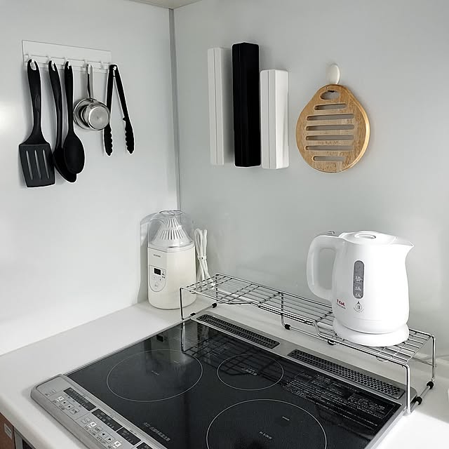 Kitchen,好きなインテリアブランド,シンプル,北欧,モノトーン,北欧モダン,マンションインテリア,ホワイトインテリア,キッチン雑貨,tower,タワー,tower(タワー),収納グッズ sakuraの部屋