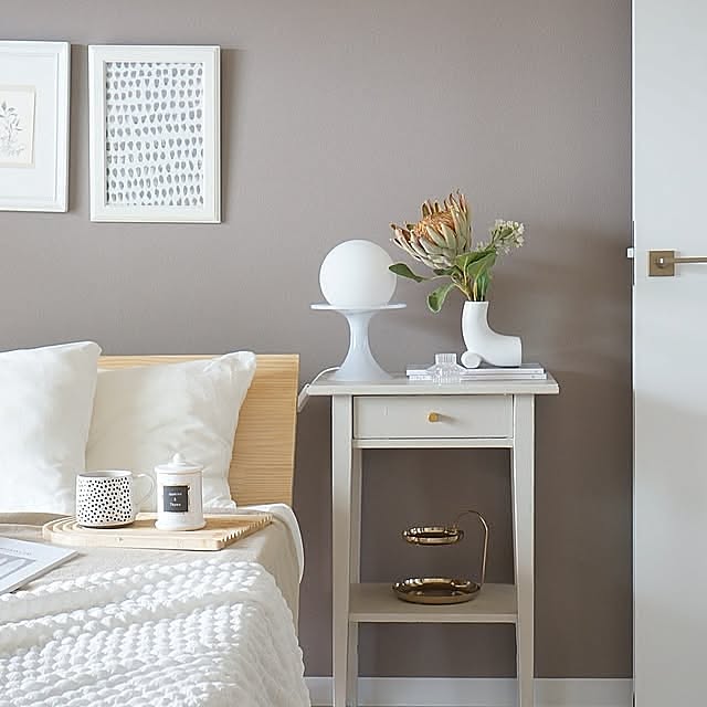 Bedroom,インテリア,ホワイトインテリア,シンプルモダン,リノベーション,シンプル,シンプルが好き,海外インテリアに憧れる,シンプルインテリア,おうち時間を楽しむ,団地住まい,インテリア好き,団地暮らし,DIY,簡単DIY,ベッドルーム,ベッドフレーム mlemonの部屋