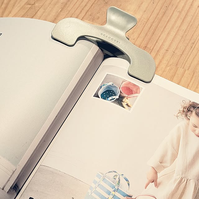 My Desk,便利アイテム,ウカンムリクリップ,レシピ本おさえ figaroの部屋