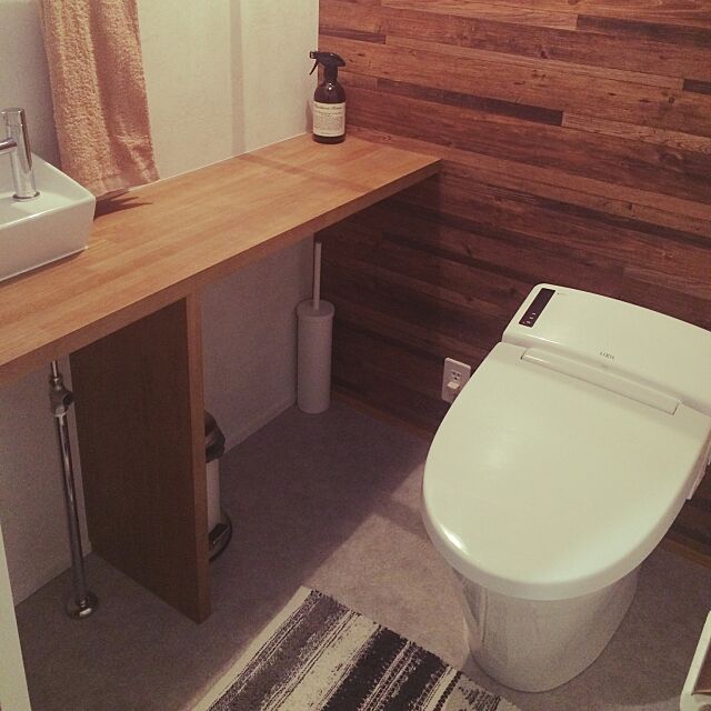 Bathroom,トイレブラシ,IKEA,リクシル,狭小手洗い,マーチソンヒューム,niko and…　 ctscandyの部屋