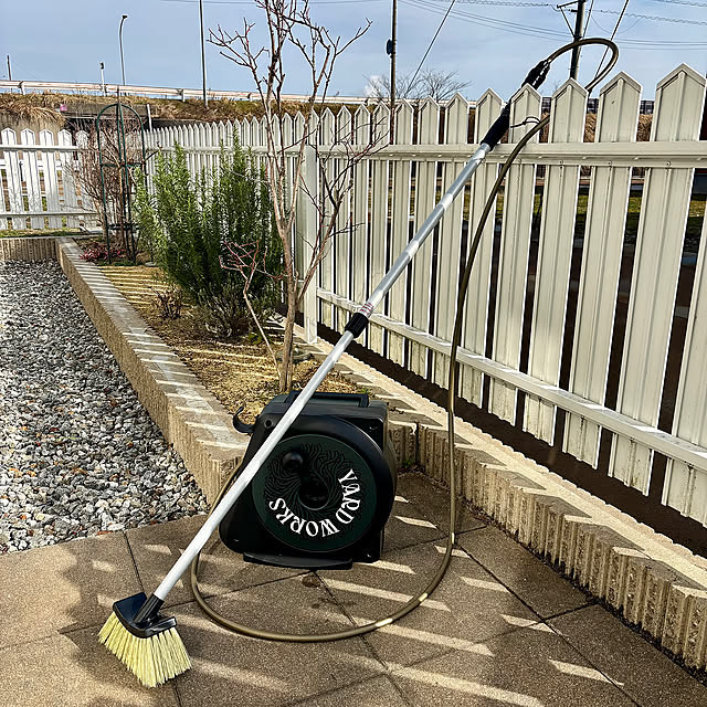 Entrance,庭,掃除道具,春,デッキブラシ,ロイヤルガーデナーズクラブ,屋外掃除 lalalaの部屋