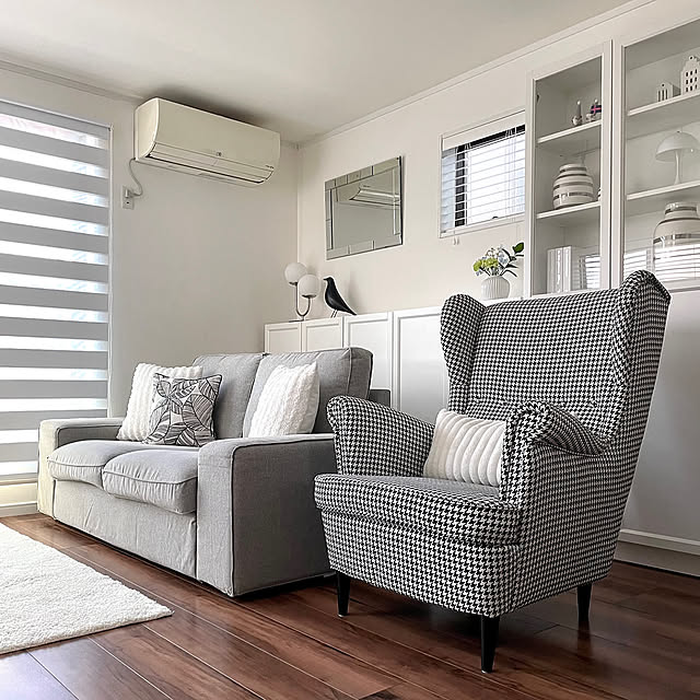 Lounge,イベント参加,ストランドモン,ソファ,1人掛けソファ,パーソナルチェア,家具,北欧,リビングダイニング,ホワイトインテリア,北欧雑貨,模様替え,北欧インテリア,インテリア雑貨,狭小住宅,2階リビング,建売住宅,シンプルインテリア,モノトーンインテリア,IKEA,イケア,IKEA家具 arilemaの部屋