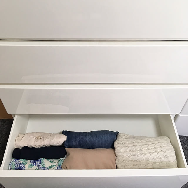 Bedroom,持たない暮らし,タンスの中,捨て活,賃貸インテリア Shionの部屋