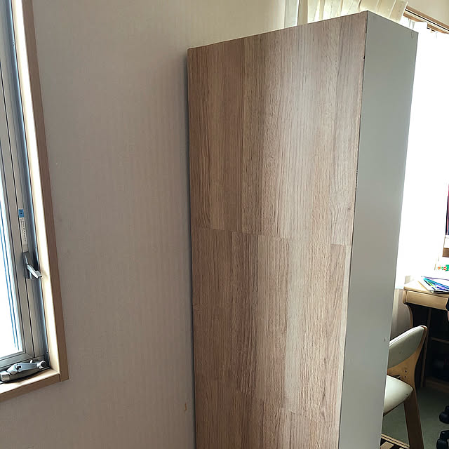 子ども部屋 男の子,子ども部屋,本棚裏,勉強机まわり,本棚,勉強机,My Desk she.の部屋
