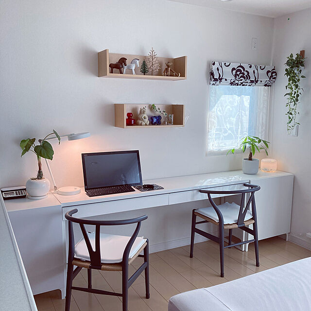 モノトーン,ワークスペース,IKEA,すっきり暮らしたい,こどもと暮らす,シンプルに暮らしたい,カイボイスン,My Desk ai.saの部屋