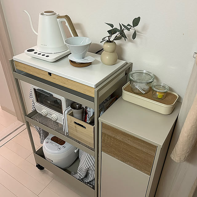 Kitchen,ナチュラル,IKEA,一人暮らし,北欧 yuukiiの部屋