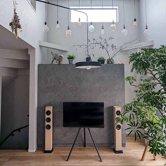 アイアン素材,IKEA,DIY,家具,建売,建売住宅,建売住宅diy,テレビスタンド,テレビ周り,Lounge _222222の部屋
