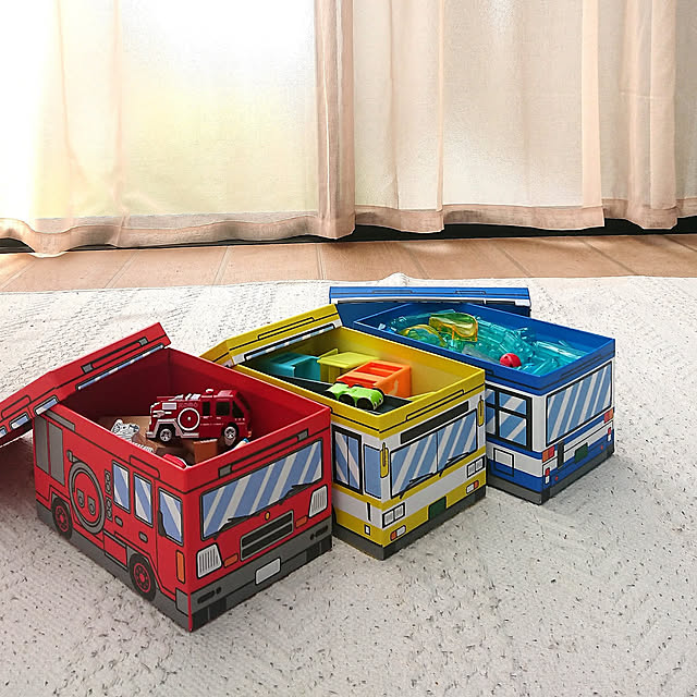 おもちゃ収納,100円SHOP,100均,こどものいる暮らし,100円ショップ,こどもと暮らす,こどもと暮らす。,ペーパーボックス,ダイソー,100均アイテム neneの部屋