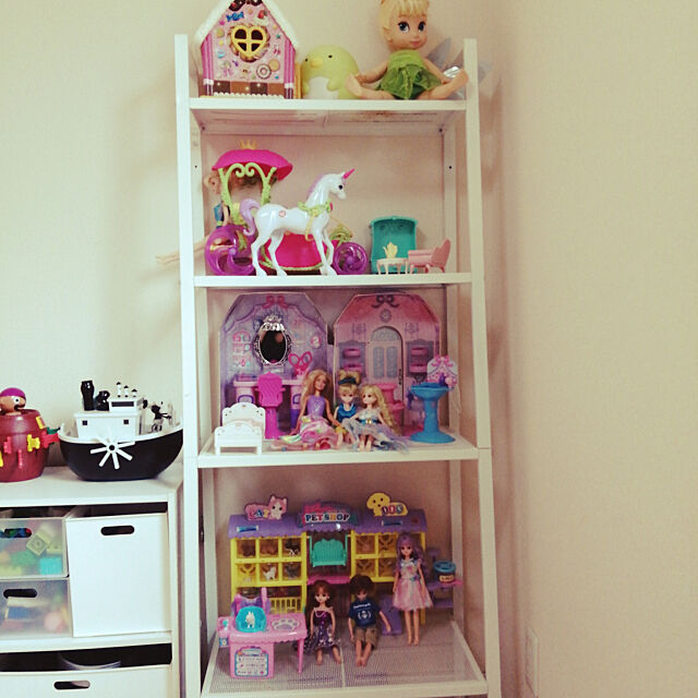 My Shelf,IKEA,レールベリ,リカちゃん人形,ドールハウス風,子供部屋 yu-pocoの部屋