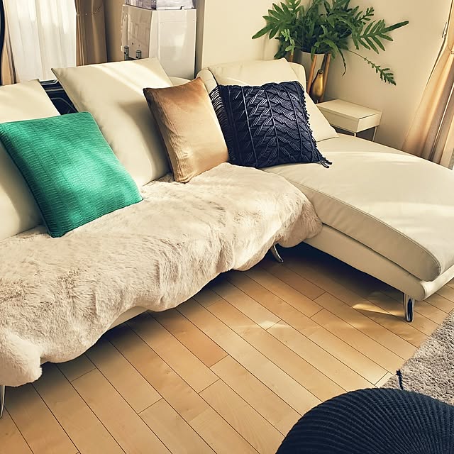 Lounge,インテリア,ZARA HOME,観葉植物,ホワイトインテリア,コストコ,Armonia ソファー,Francfranc kkk.keikoの部屋