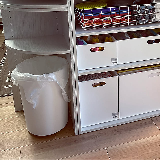 ごみ箱,ニトリ,ホワイトインテリア,ニトリコーナーラック,ダイソー,Lounge kattinの部屋