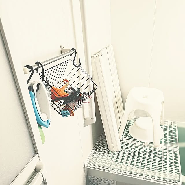 使い方いろいろ,Daiso,ワイヤーネット,みていただきありがとうございます❤️,イベント参加中,Bathroom,子どもと暮らす,ルームクリップの出会いに感謝✨ Shion+の部屋