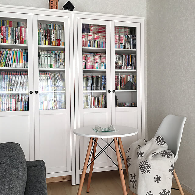 IKEA ビリーの本棚,ニトリのテーブル,ニトリのチェアー,書斎,スケルトンリホーム,みせる収納,イベント参加,My Shelf,2Fは別世界,IKEA,ニトリ,見せる収納,ここは2階です。,おうち時間,スッキリ暮らす,いつもありがとうございます,ていねいな暮らし,本棚 importantの部屋