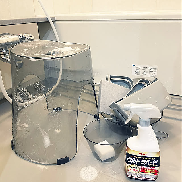 Bathroom,築20年以上,全面洗う,スッキリ,ウルトラハード,水垢掃除,ザラザラしてるとこないか確認,ボトル類もしっかり洗う,お風呂掃除,全出し掃除,お掃除ルーティン kawauso15の部屋