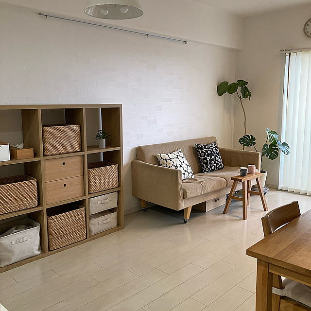 Lounge,木のぬくもり,観葉植物,無印良品,北欧,マンション暮らし,マリメッコ misa.の部屋
