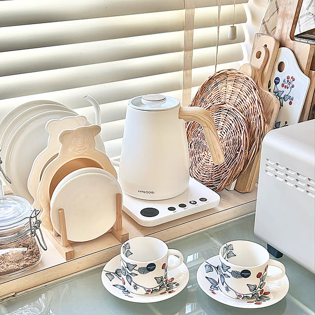 Kitchen,温度調節機能付き,HAGOOGI,ハゴオギ電気ケトル,ハゴオギ,電気ケトル,ケトル,IGやってます,食器好き,Runo,食器集め,Arabia Runo mikaの部屋