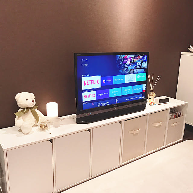 Lounge,ニトリ,カラーボックス,テレビ台,シンプルライフ,シンプル収納,ナチュラル,1K,大学生 一人暮らし,無印良品,シンプルな暮らし lilyの部屋