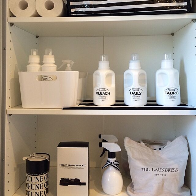 My Shelf,洗面所 収納,mon･o･tone,シンプル白 hiroの部屋