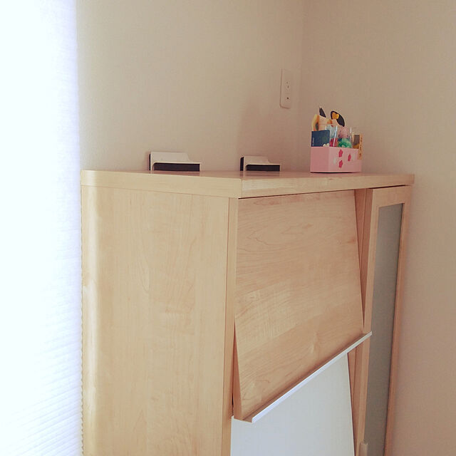 My Shelf,防災,ナチュラル,ニトリ,転倒防止,不動王 ayanooon_sの部屋