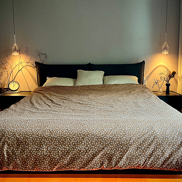 Bedroom,寝室,間接照明,癒しスペース,RCの出会いに感謝♡,RCの皆さまに感謝♡,住友林業,心地よく暮らす工夫 Norikaの部屋