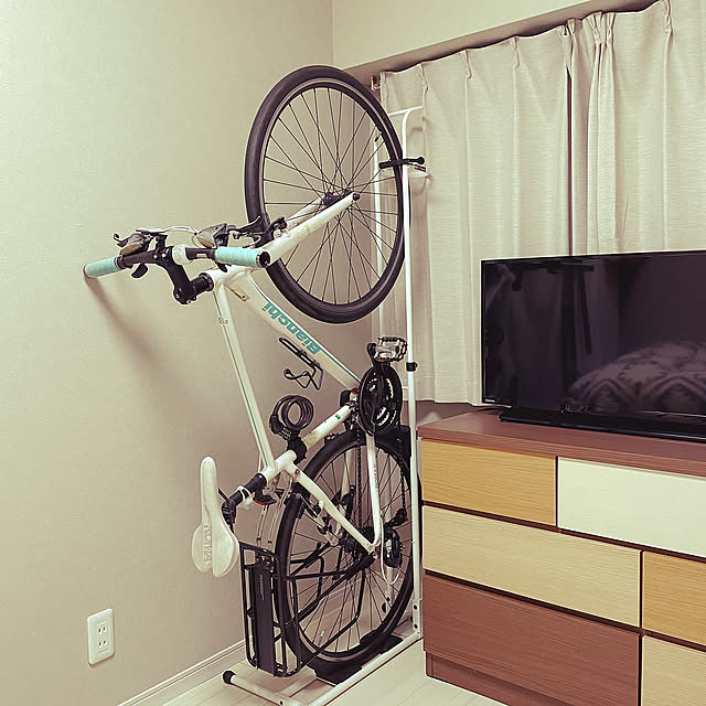 自転車スタンド,間接照明,海の見える家,リノベーションマンション,子育て終了二人暮らし,ヴィンテージマンション,お気に入りの場所,Overview Azudoの部屋