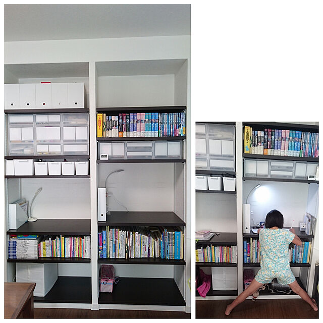 My Desk,自宅学習,リビング学習,学習机,勉強机,スタンディングデスク fumiの部屋
