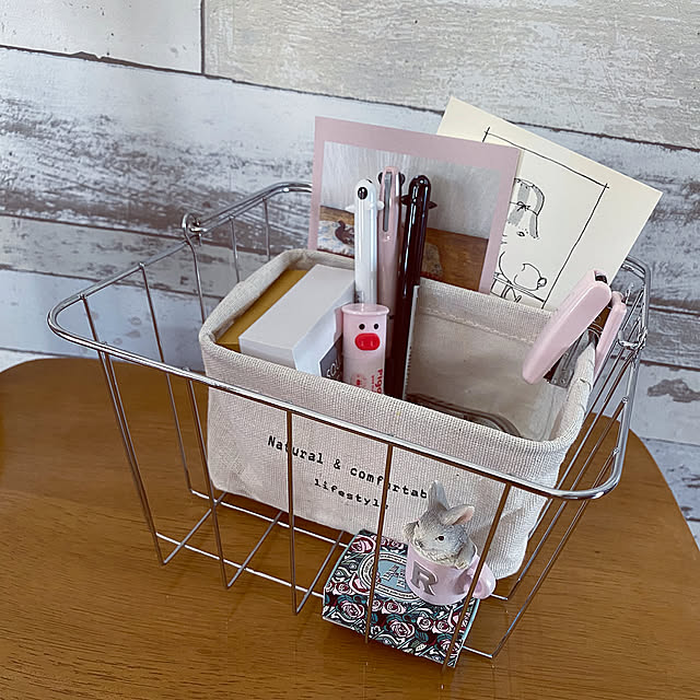 文具収納,ミニ文具,おしゃれ収納,コンパクト,100均mix,RCの出逢いに感謝♡,みなさんに感謝です♡,２枚投稿,My Desk cecil..の部屋