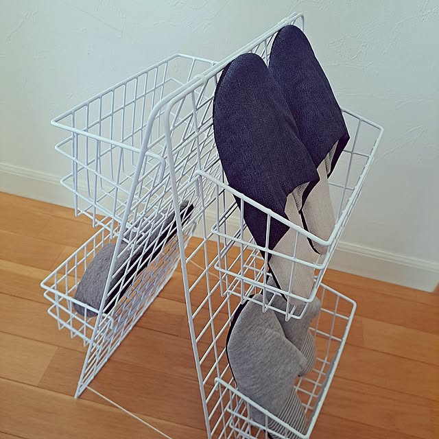 Overview,10分でできる,セリア,seria,スリッパラック,スリッパラックDIY,ワイヤーラティス,ワイヤーラティスリメイク,ワイヤーバスケット,ワイヤーバスケットアレンジ,簡単DIY,簡単リメイク,簡単収納 sakura_3の部屋