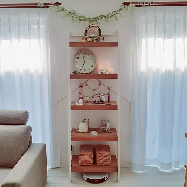 Lounge,かごバスケット,ラタンバスケット,無印良品,オープンラック,anzちゃんのシマエナガちゃん♡,クリスマス,クリスマスディスプレイ,キャンドルライト,ニトリのカーテン,ニトリのカーテンレール,イベント参加,訪問ありがとうございます♡,コメントお気遣いなく♡,minneオープンしてます♡,みなさんに感謝を込めて♡,細っ腹企画,細っ腹企画開催中！！ suzuの部屋