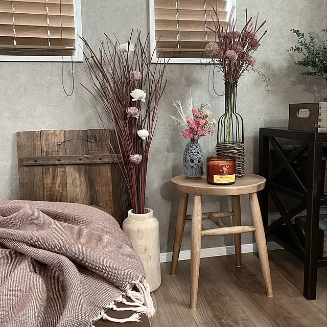 お花を飾って♡RoomClipショッピングのアイテムで癒しの空間づくり