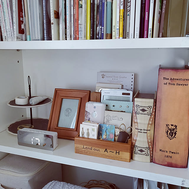 本棚,書斎,元子供部屋,ピアス収納,RoomClipショッピング,Afternoon Tea ringoの部屋
