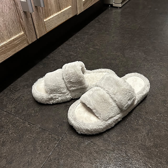 Kitchen,生活雑貨,ニトリ,冬支度,スリッパ,ルームシューズ KirinPandaの部屋