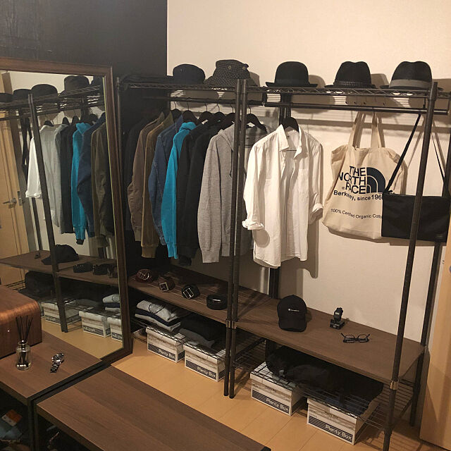 My Shelf,ハンガーラック,一人暮らし masaomiの部屋