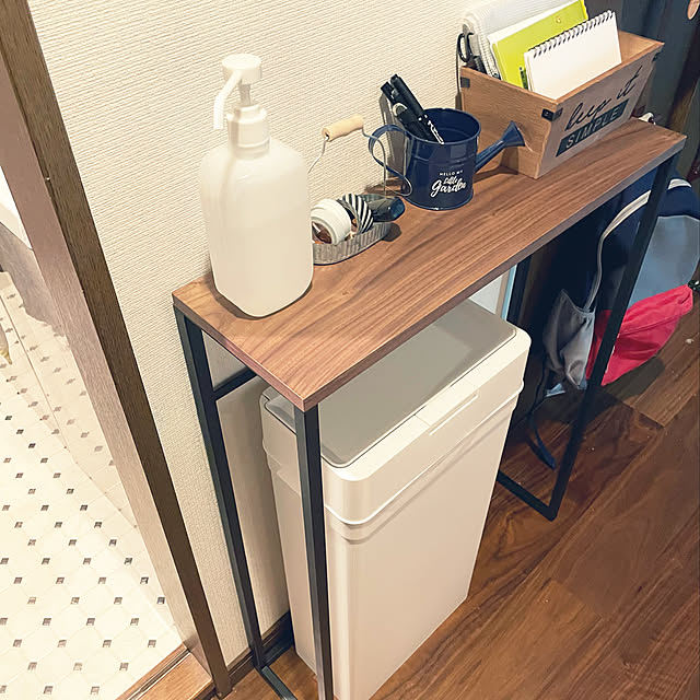 保育園グッズ,夏のスペシャルクーポン,RoomClipショッピング,ゴミ箱,こどもと暮らす。,6人家族,こどものいる暮らし,保育園児,男子５人,男の子4兄弟,likeit,山崎実業 tower yanaogaの部屋