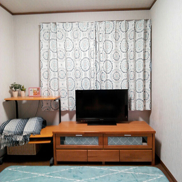 Lounge,ニトリ,ニトリのカーテン zouachinの部屋
