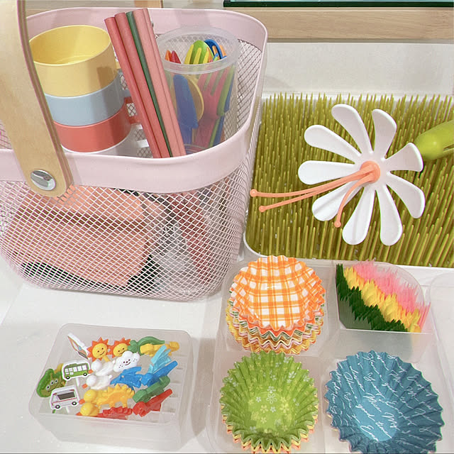 お弁当グッズ収納,お弁当ピック,セリア,100均,ありがとうございます♡,暮らしを楽しむ,いいね、フォロー本当に感謝です♡,楽しむ場所も大切に♡,可愛く,イベント参加中,Kitchen manaの部屋