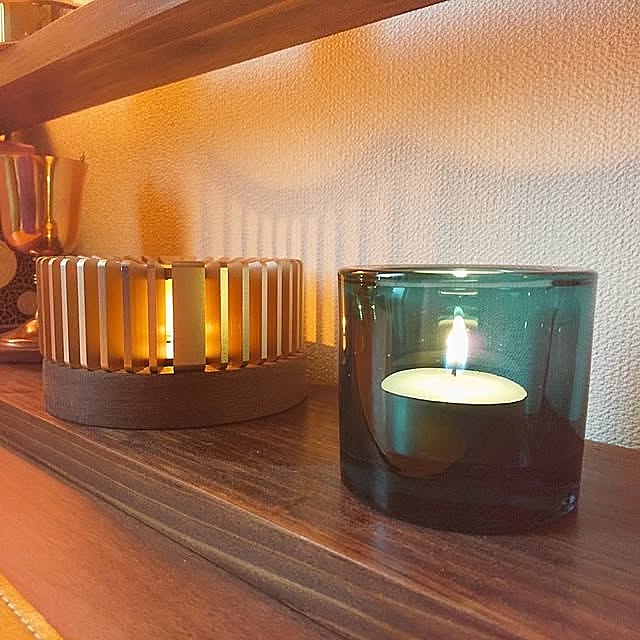 My Desk,防災,ティーライトキャンドル,ティーポットウォーマー,キャンドル,キャンドルホルダー,キャンドルライト,照明,イッタラ,イッタラ kivi rikkyの部屋