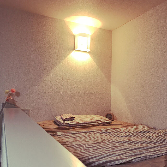 Bedroom,ロフトのある部屋,無印良品,一人暮らし,ニトリ,北欧 hanacoの部屋